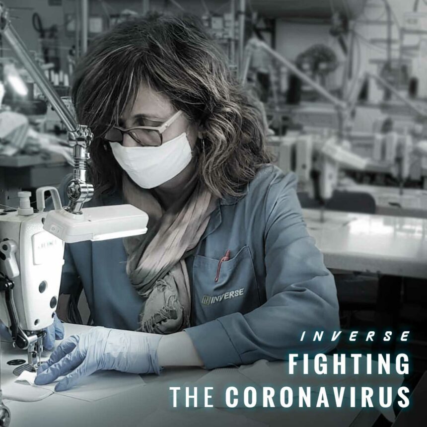 Inverse fighting the coronavirus