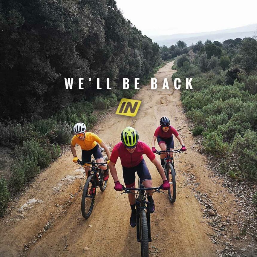 WE WILL BE BACK INVERSE CUSTOM CYCLING WEAR