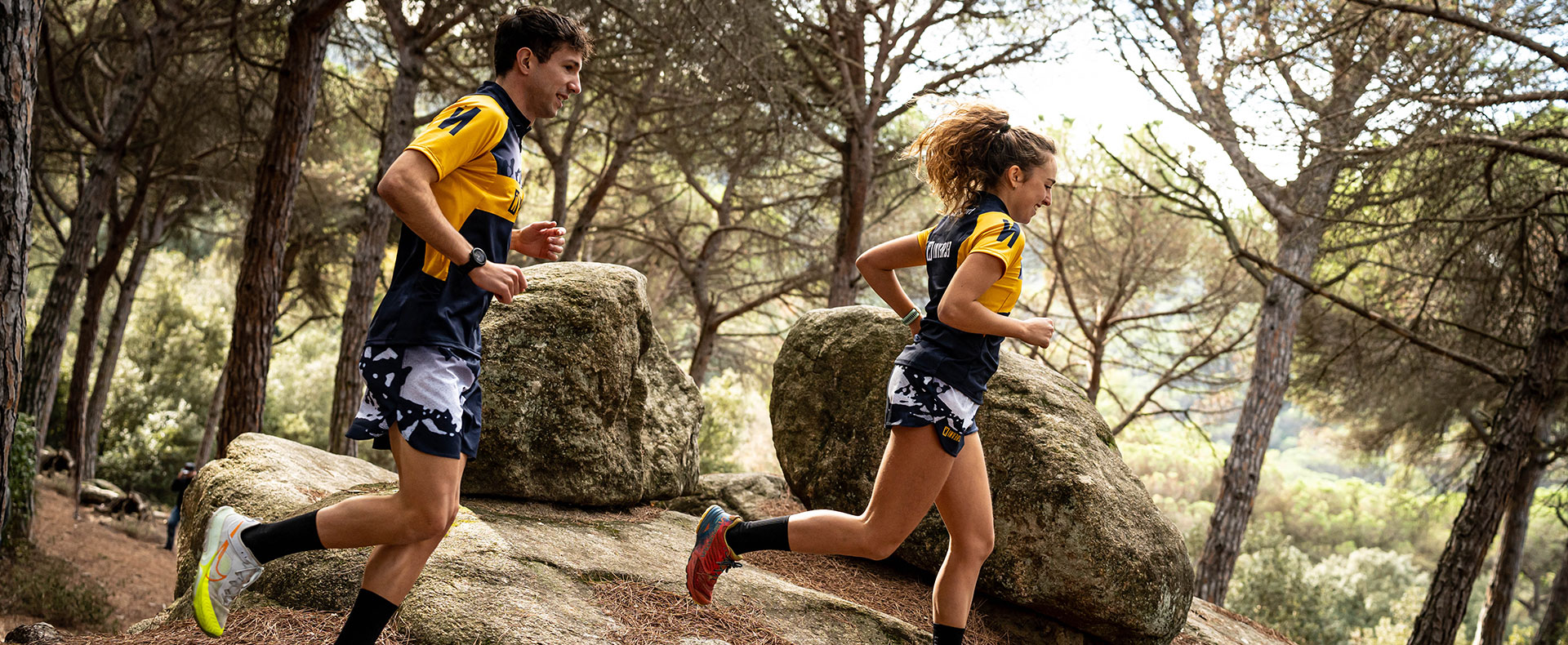 camiseta trail running mujer team inverse