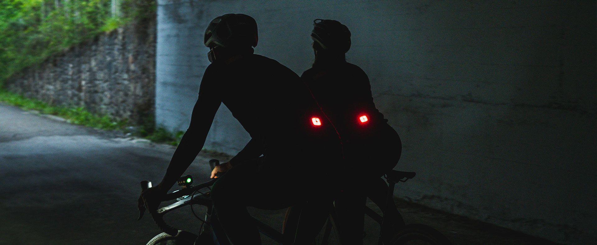 Chaqueta ciclismo con luz seguridad ANTARES