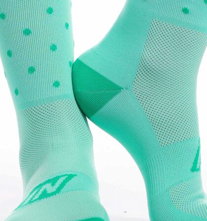 Calcetines deportivos 14 cm SPOT VERDES