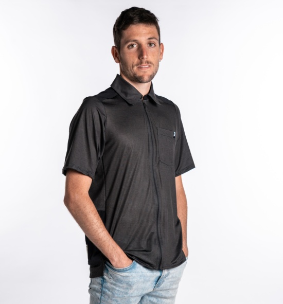 Chemise de sport gravel enduro casual TORONTO GRIS