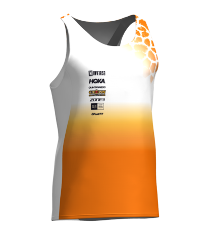 Camiseta running de tirantes MARTA SANCHEZ CON SPONSORS