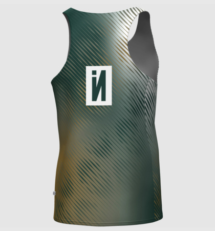 Custom men running singlet OFFROAD