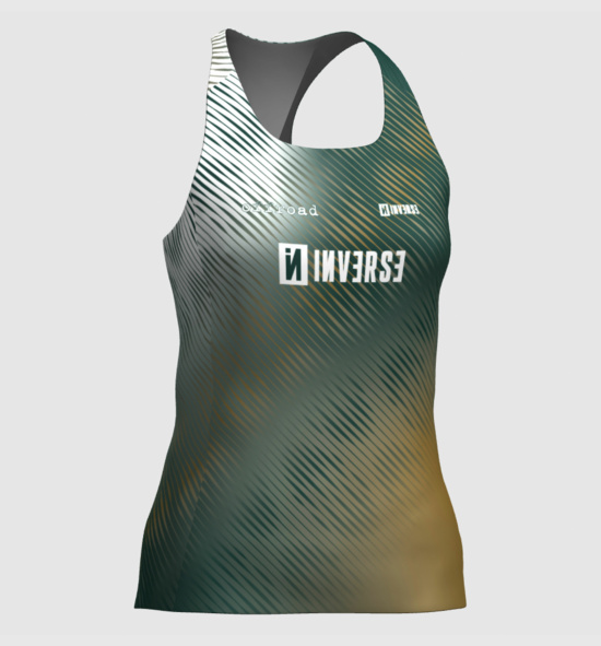 Custom women running singlet OFFROAD