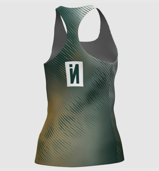 Custom women running singlet OFFROAD