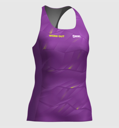 Camiseta tirantes mujer fitness personalizada