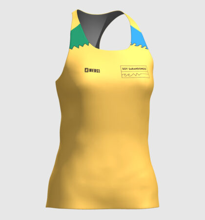 Camiseta tirantes running SARA PÉREZ (MUJER)