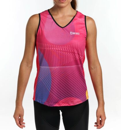 Camiseta running de tirantes F2 (MUJER) INVERSE