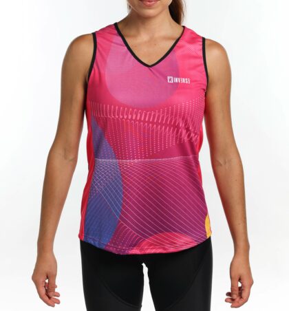 Camiseta running tirantes INRUN 8 MUJER