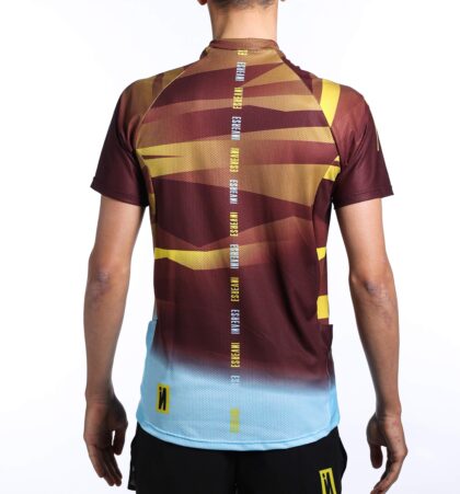 Camiseta manga corta trail running hombre CAMU