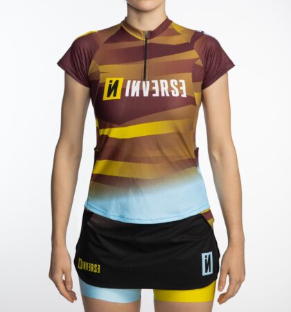 Camiseta manga corta trail running mujer CAMU