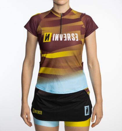 Camiseta manga corta trail running mujer CAMU