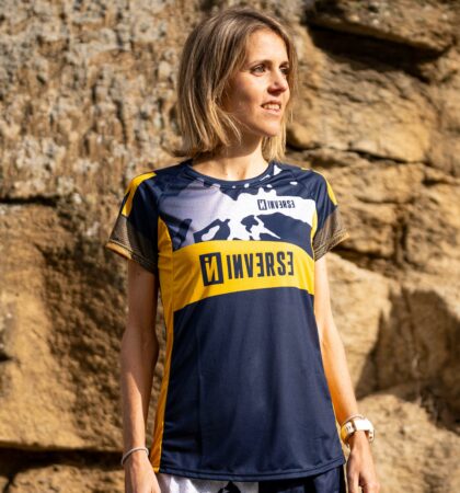 Camiseta running manga corta F3 (MUJER) INVERSE