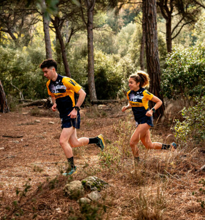 camiseta trail running mujer team inverse