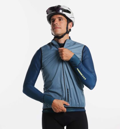 Waterproof cycling vest LATITUDE (MAN)