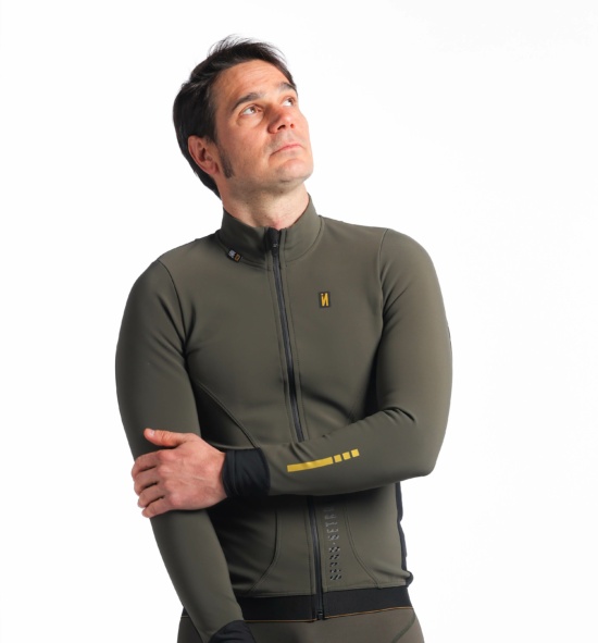 CHAQUETA CICLISMO MEMBRANA IMPERMEABLE INVERSE