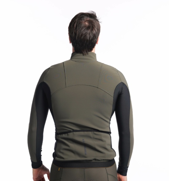 CHAQUETA CICLISMO MEMBRANA IMPERMEABLE INVERSE