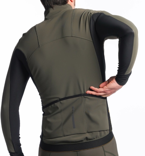 CHAQUETA CICLISMO MEMBRANA IMPERMEABLE INVERSE