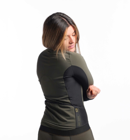 CHAQUETA CICLISTA MUJER MEMBRANA IMPERMEABLE