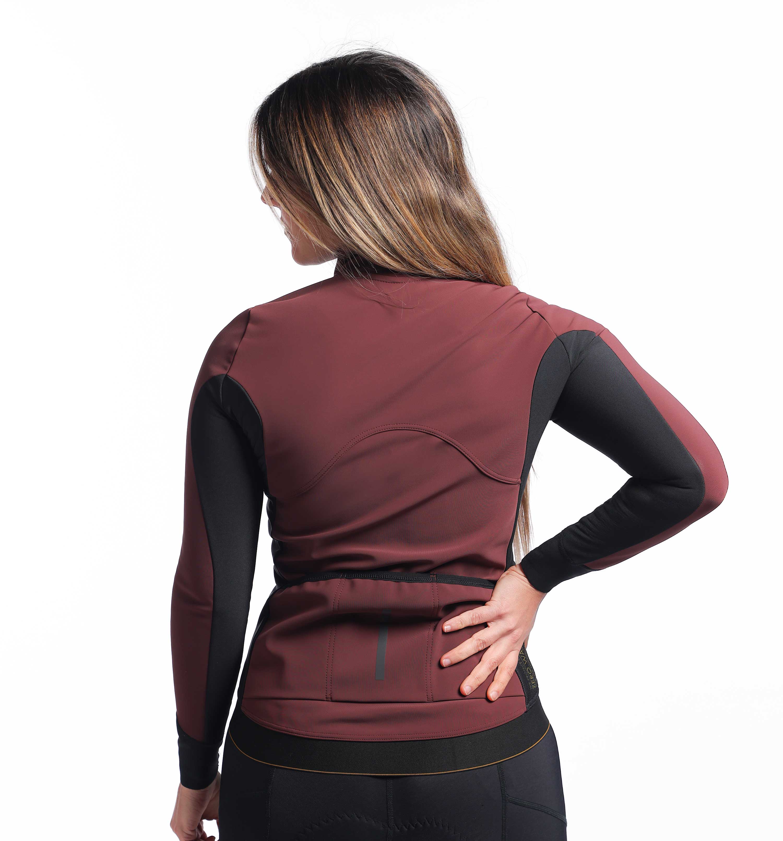 CHAQUETA CICLISTA MUJER MEMBRANA IMPERMEABLE