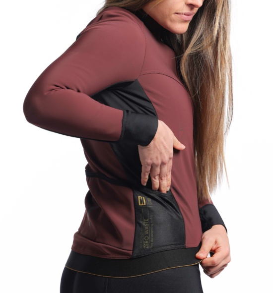 CHAQUETA CICLISTA MUJER MEMBRANA IMPERMEABLE