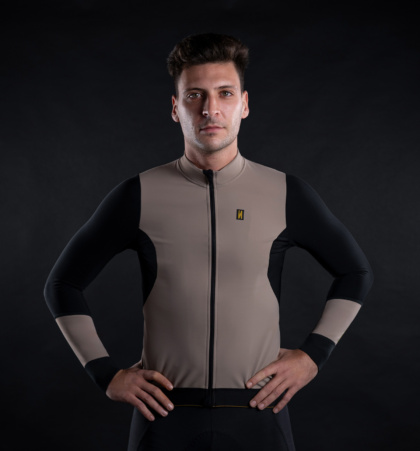 Chaqueta ciclista frontal membrana NEXUM TIERRA (HOMBRE)