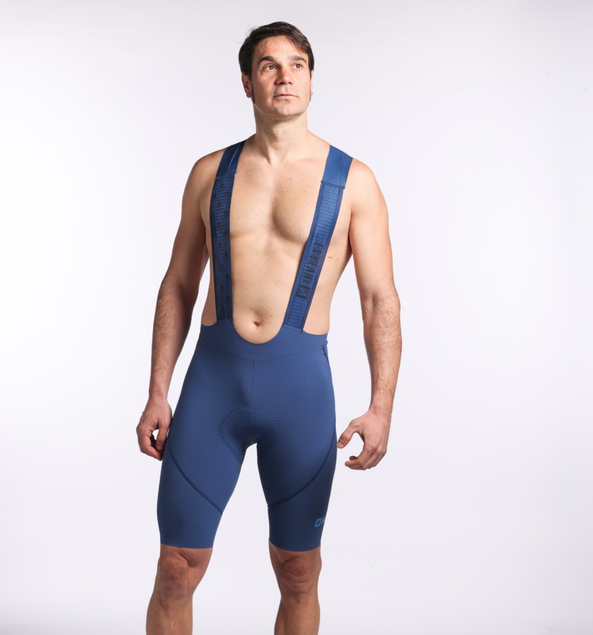 Cycling bib shorts ENERGY INDIGO (UNISEX)
