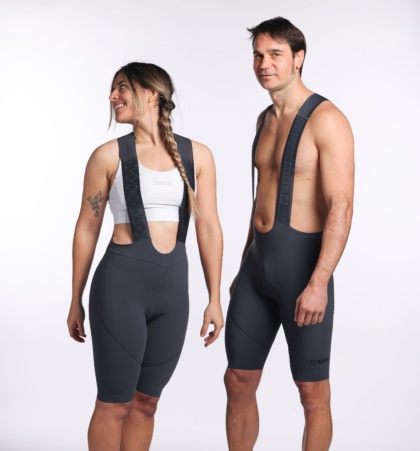 Cycling bib shorts ENERGY CASTLEROCK (UNISEX)