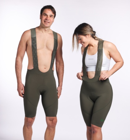 Cycling bib shorts ENERGY FOREST (UNISEX)