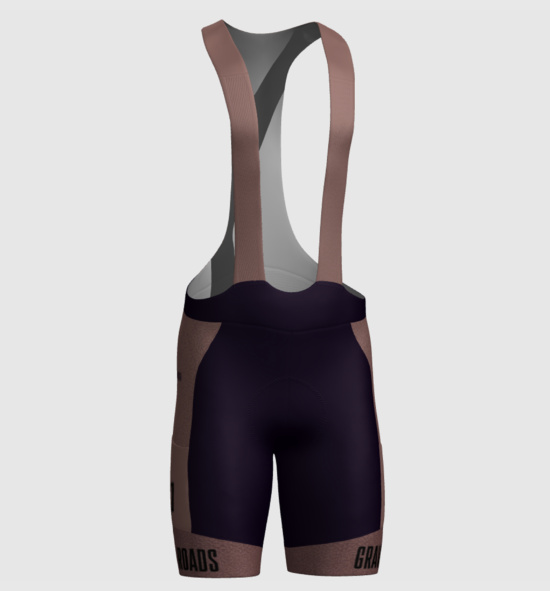 Gravel custom cargo bib shorts