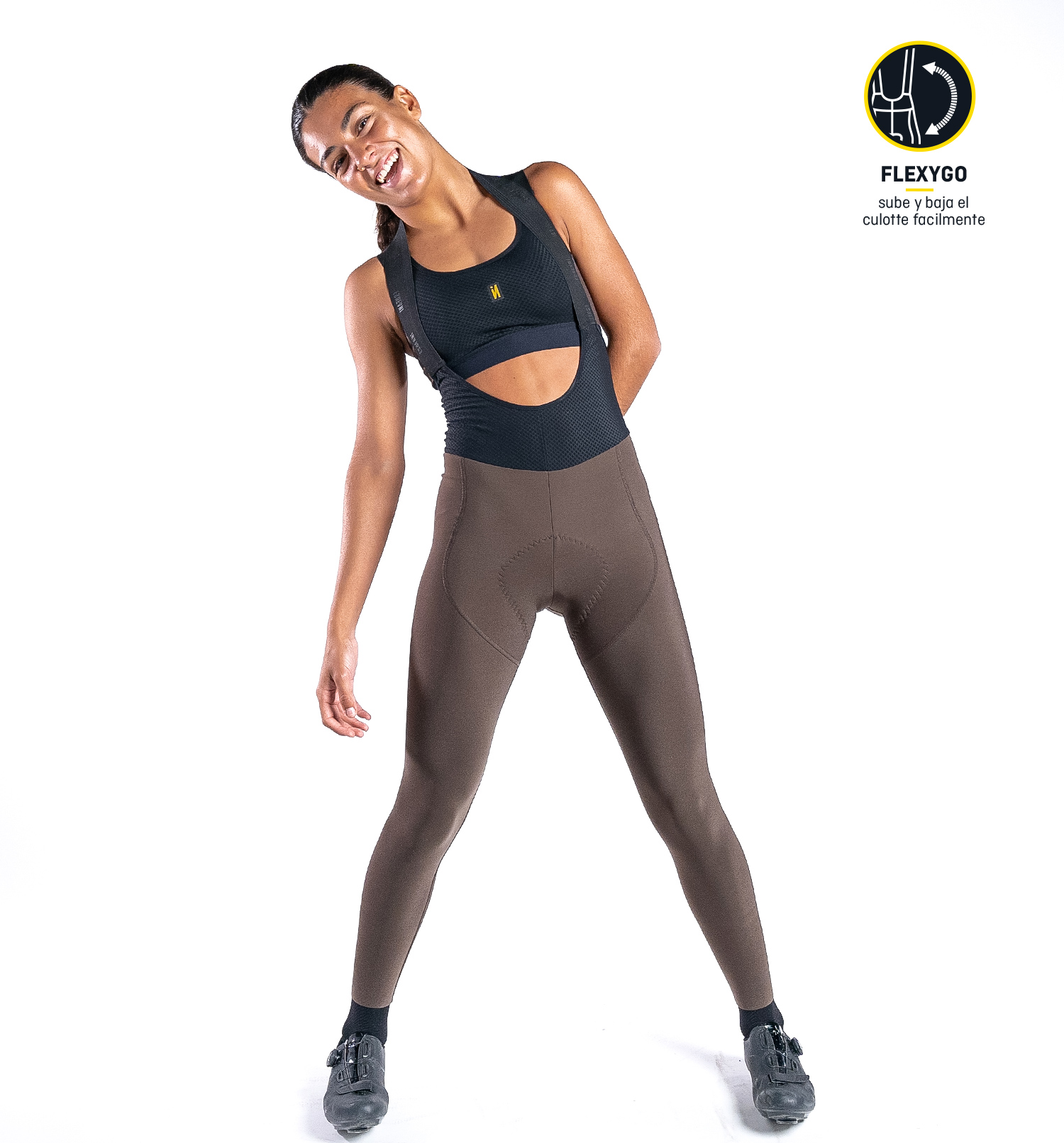 Cycling bib tights PURE KENDRA BROWN FEMALE