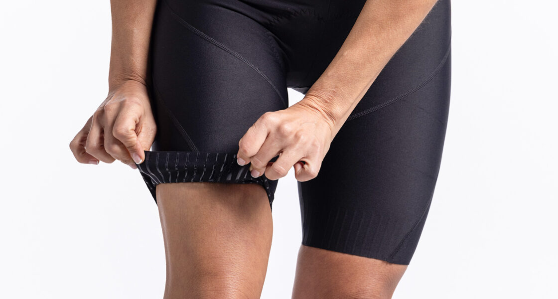 Grip culotte ciclista verano mujer negro