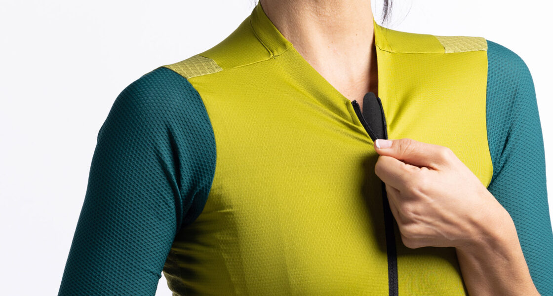 cuello anatomico maillot ciclista unisex inti