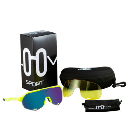 Cycling googles MORTIROLO NEON YELLOW