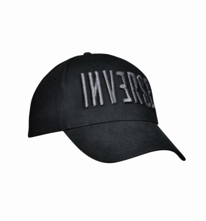 Gorra esportiva ACE negra INVERSE