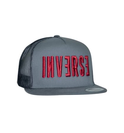 Trucker cap RUSHER grey INVERSE