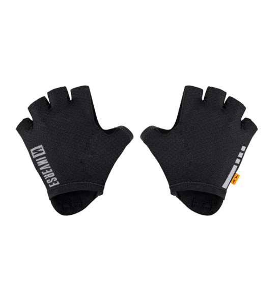 Guante ciclismo negro gris inverse elastic