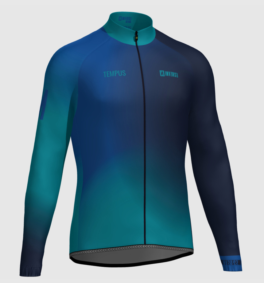 Impermeable ciclismo personalizado Inverseteams