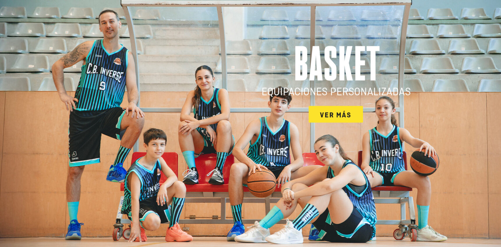 Ropa basquet personalizada Inverse