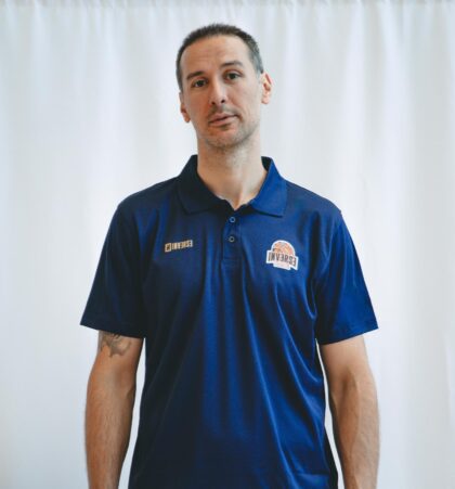 Polo personalizado club basquet Inverse