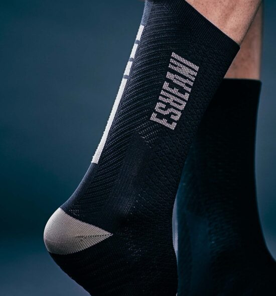 chaussettes vélo inverse