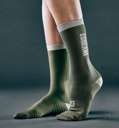 cycling green socks
