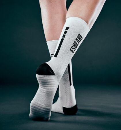 calcetines ciclismo blanco inverse