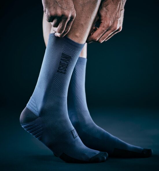 CALCETIN DEPORTIVO INVERSE AZUL