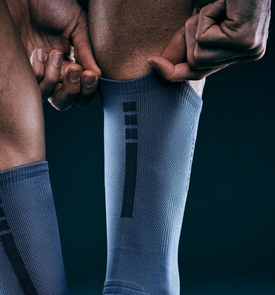 CALCETINES RUNNING INVERSE AZULES