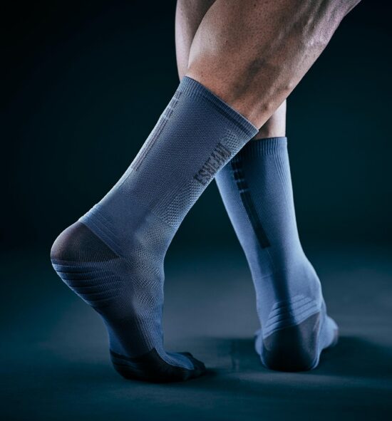 CALCETINES CICLISMO INVERSE AZULES
