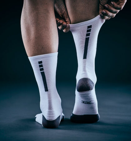 CALCETINES CICLISMO BLANCOS INVERSE