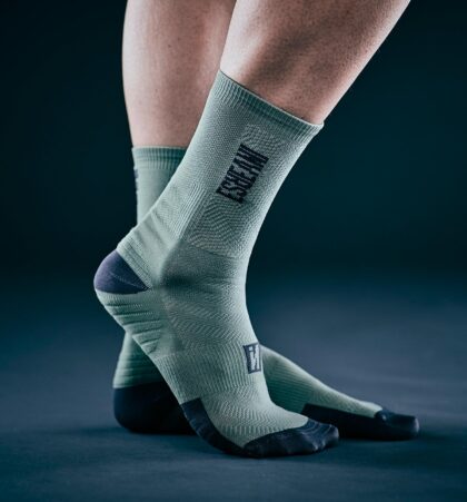 CALCETIN DEPORTIVO VERDE INVERSE