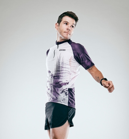 trailrunning t-shirt inverse